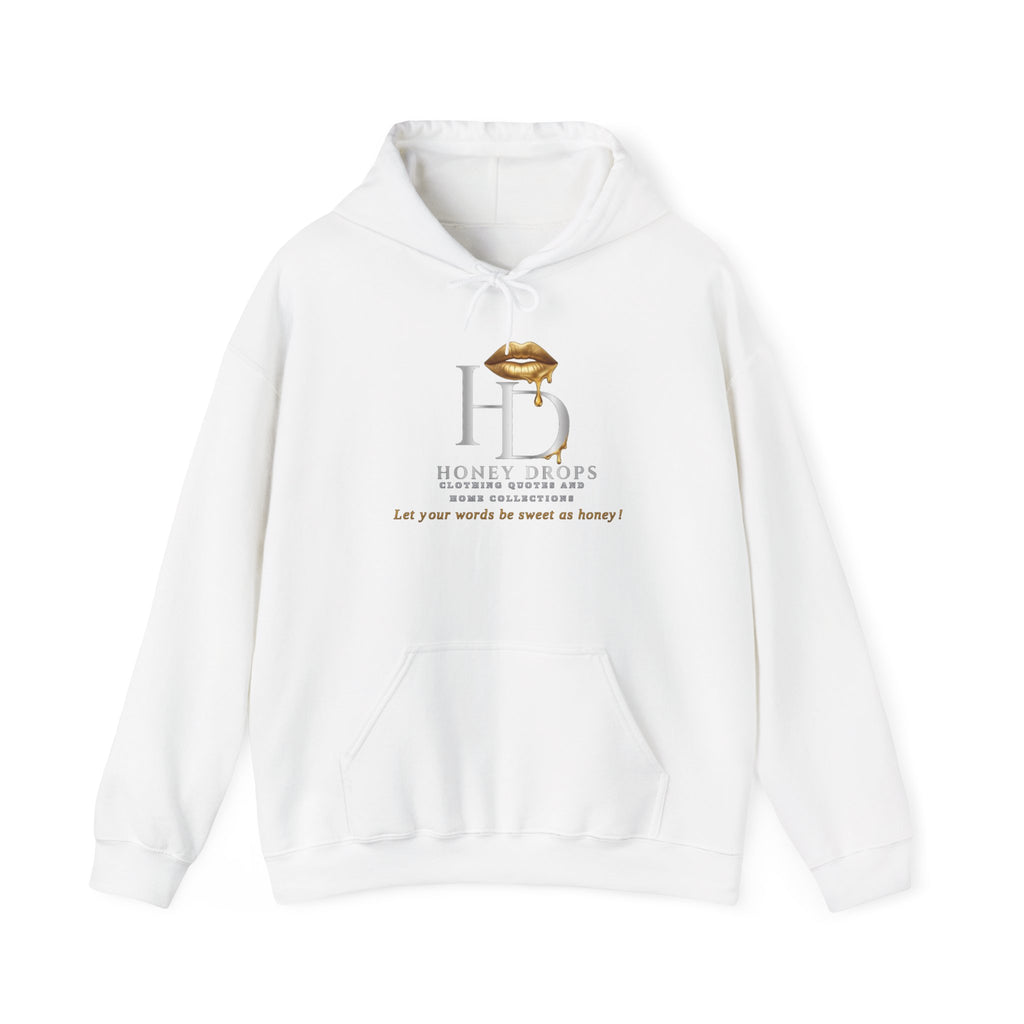 Honey Drops Gold Lip Logo Pullover Hoodie