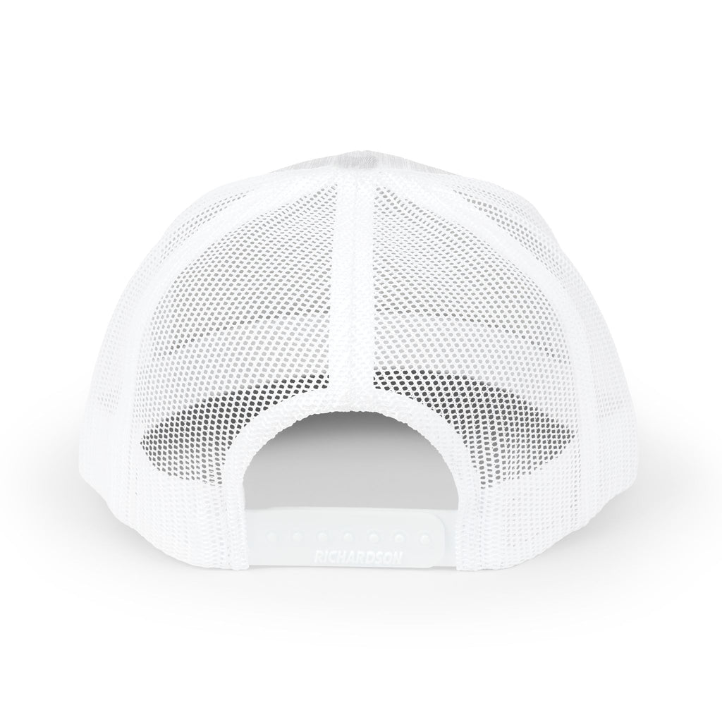 Honey Drops Embroidered Trucker Cap - Gold Lip