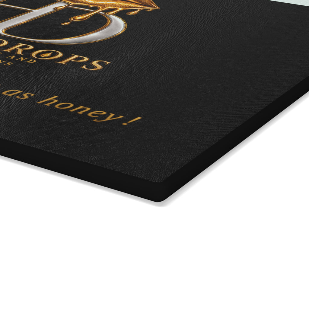 Honey Drops Glass Cutting Board