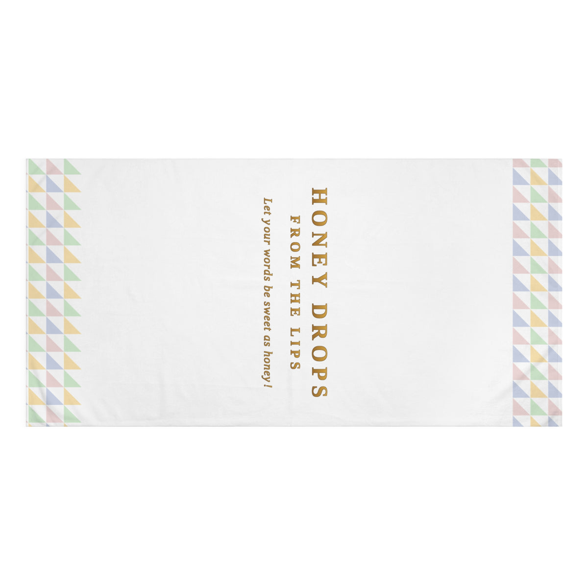 Honey Drops Cotton Towel
