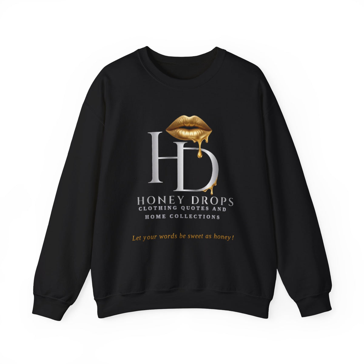 Honey Drops Logo "From the Lips" Crewneck Sweatshirt