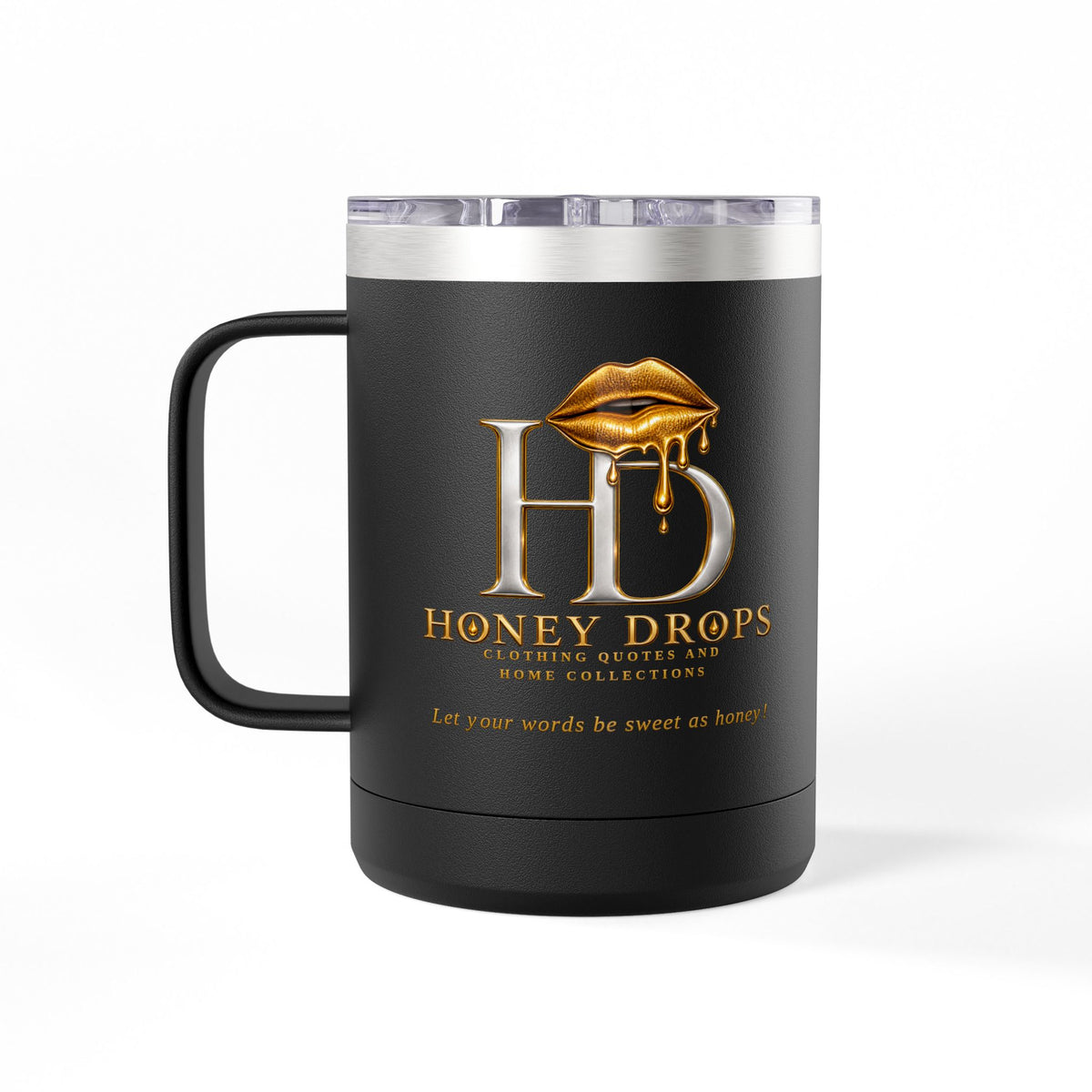 Honey Drops Logo "From the Lips" Tumbler Mug