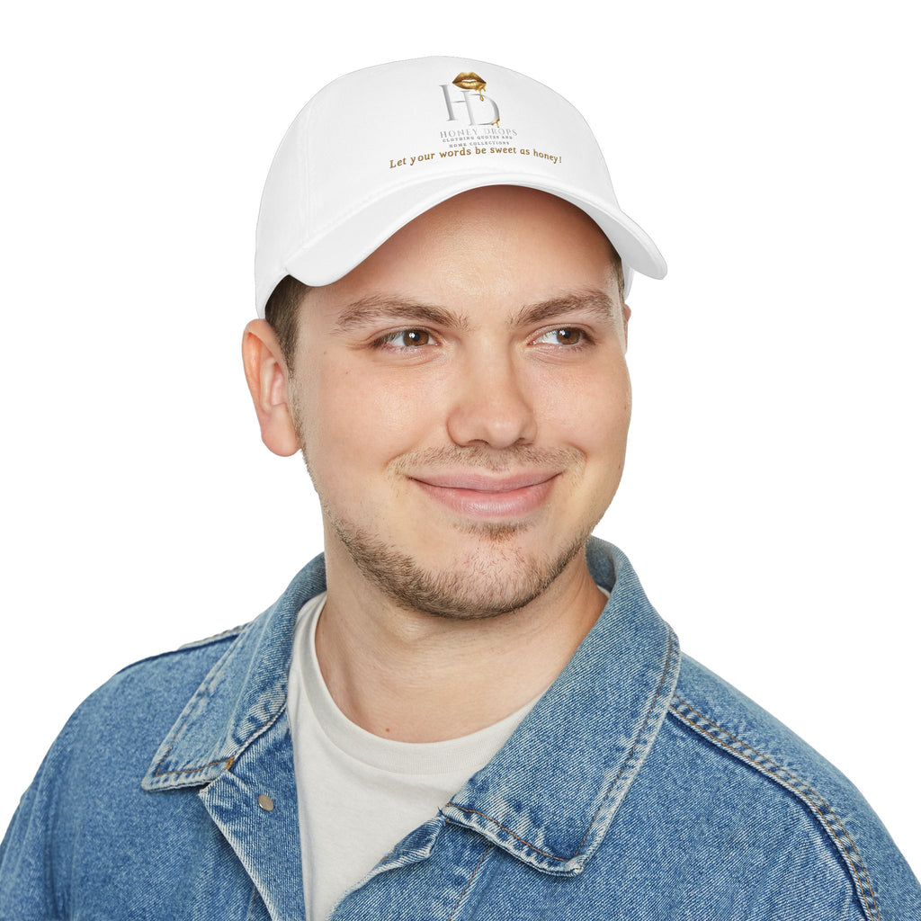 Honey Drops Embroidered Baseball Cap