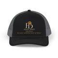 Honey Drops Embroidered Trucker Cap - Gold Lip