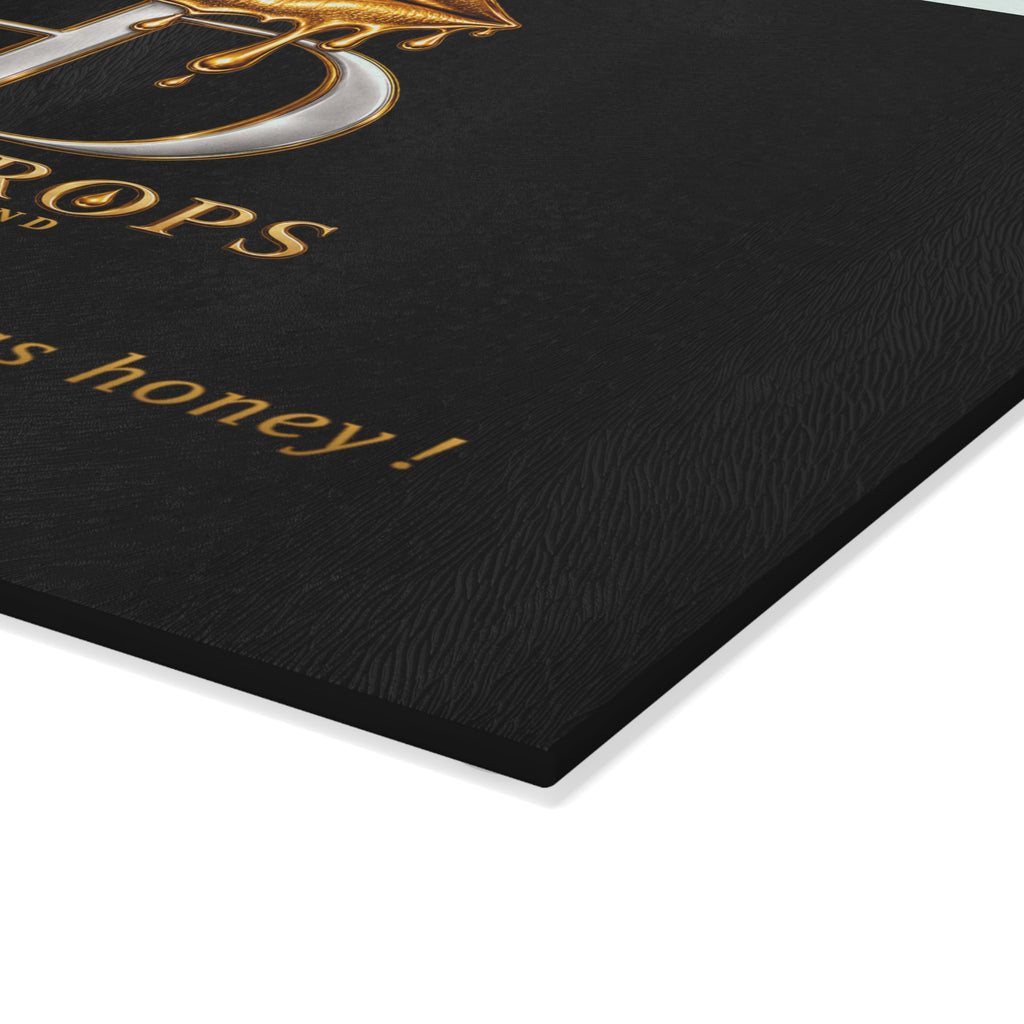 Honey Drops Glass Cutting Board