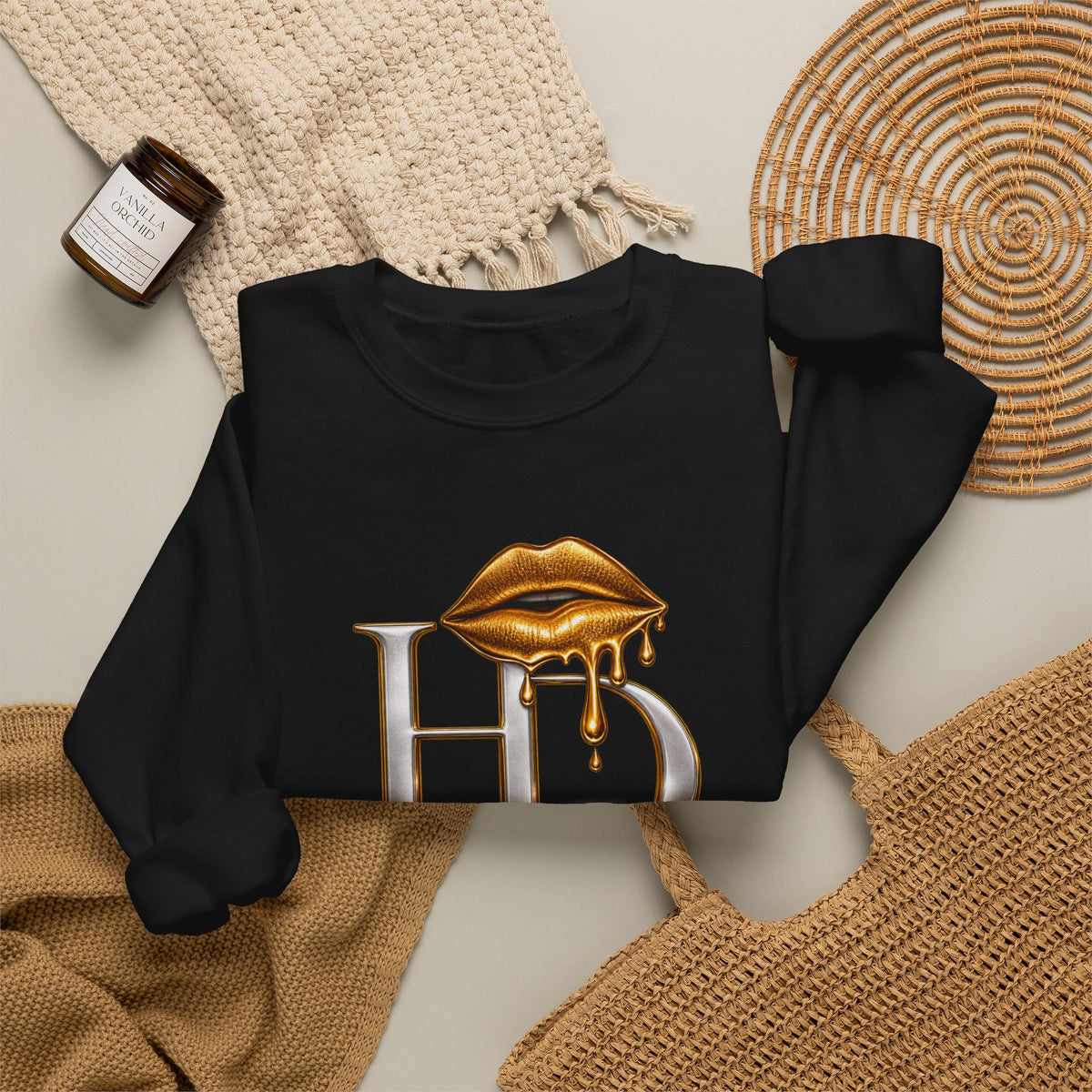 Honey Drops "From the Lips" Crewneck Sweatshirts
