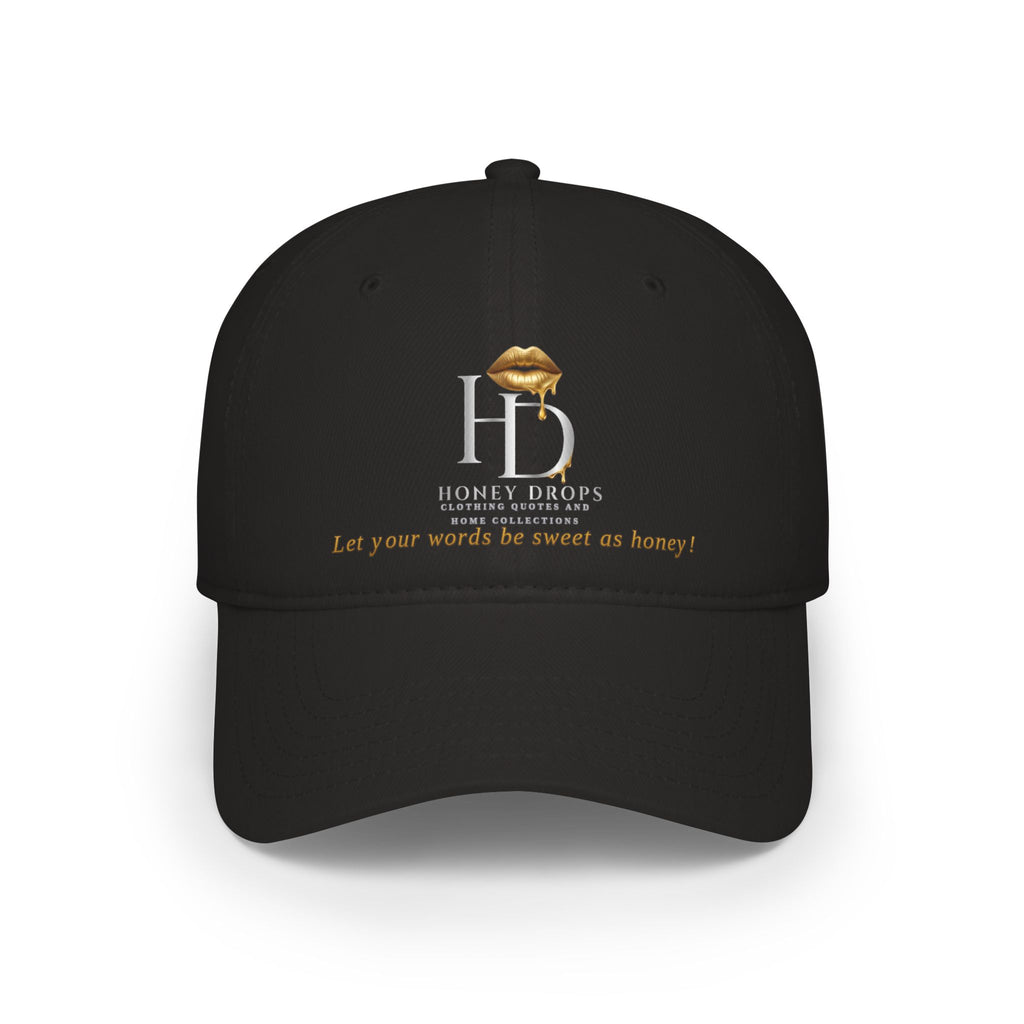Honey Drops Embroidered Baseball Cap