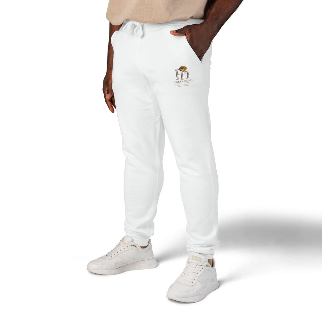 Honey Drops From The Lips Gold Logo Fleece Sweatpants