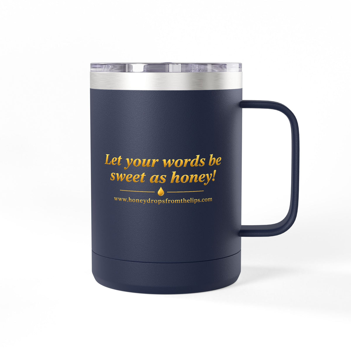 Honey Drops Logo "From the Lips" Tumbler Mug