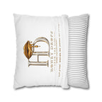 Honey Drops Logo with Gold Lip Pillowcase