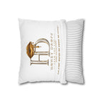 Honey Drops Logo with Gold Lip Pillowcase