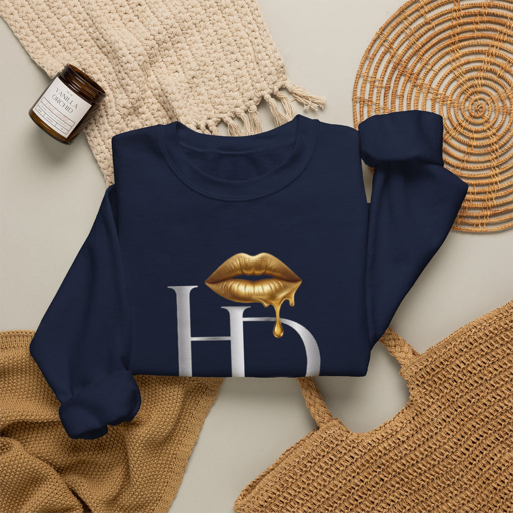 Honey Drops Logo "From the Lips" Crewneck Sweatshirt
