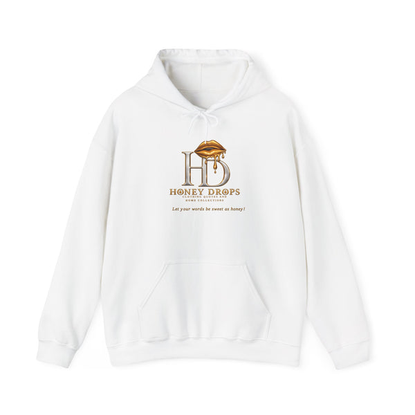 Honey Drops Gold Lip Logo Pullover Hoodie