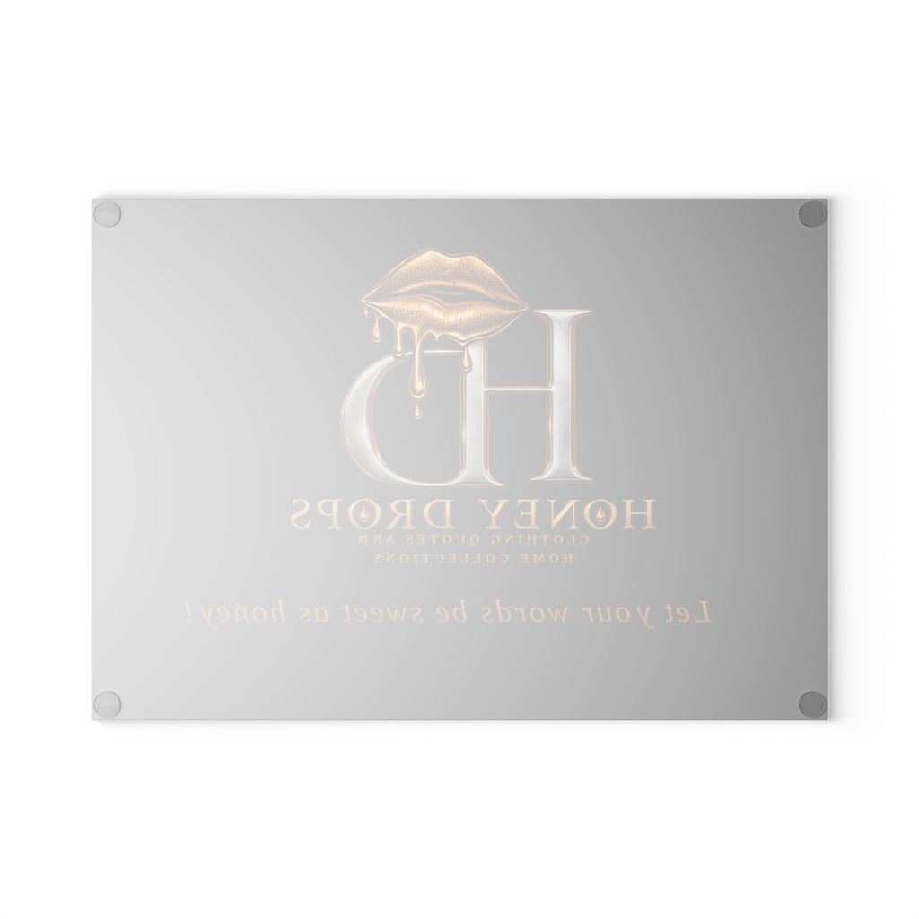 Honey Drops Glass Cutting Board