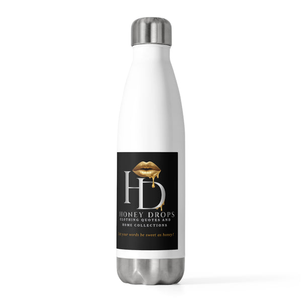 Insulated Bottle — Honey Drops 20oz Stainless Water Bottle