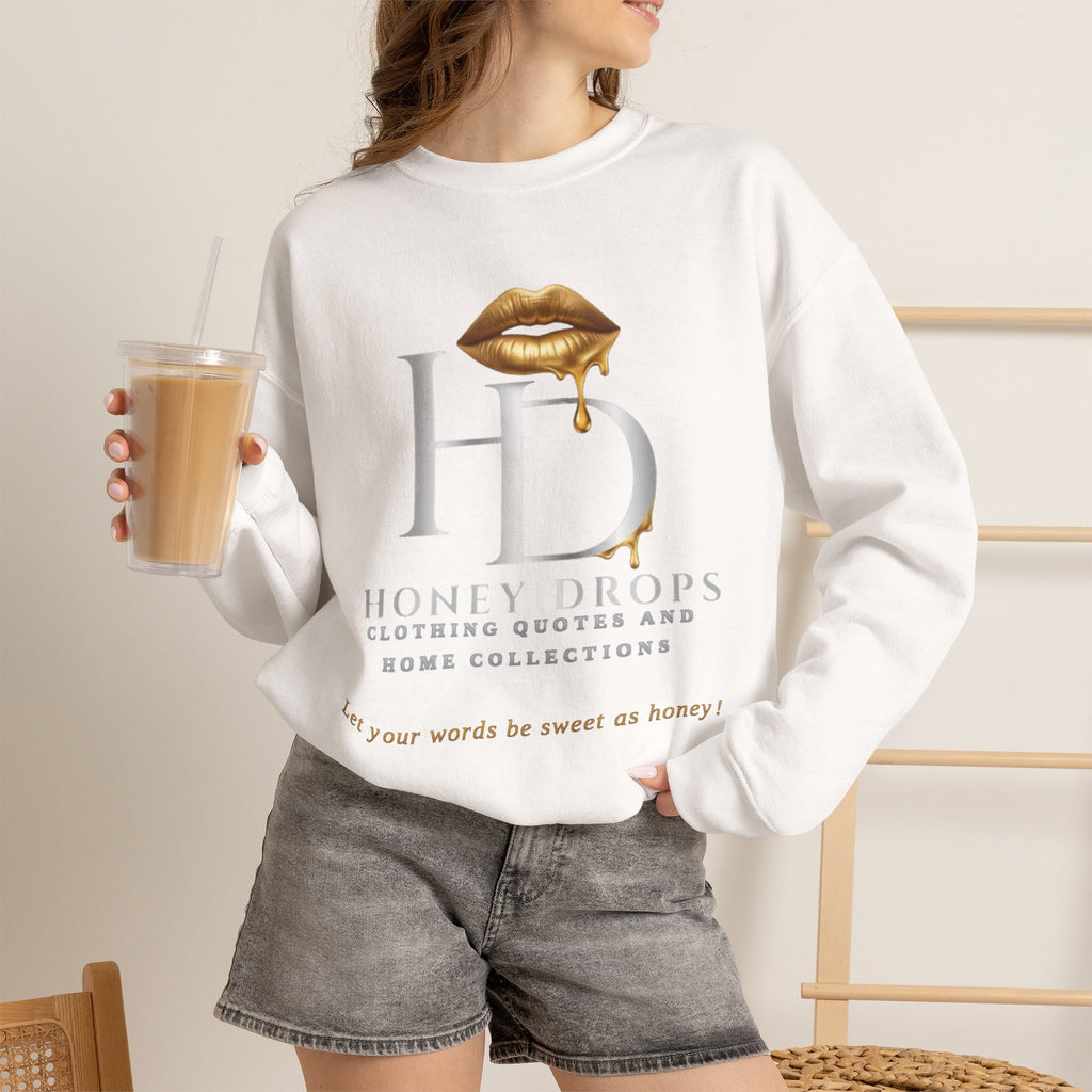 Honey Drops Logo "From the Lips" Crewneck Sweatshirt