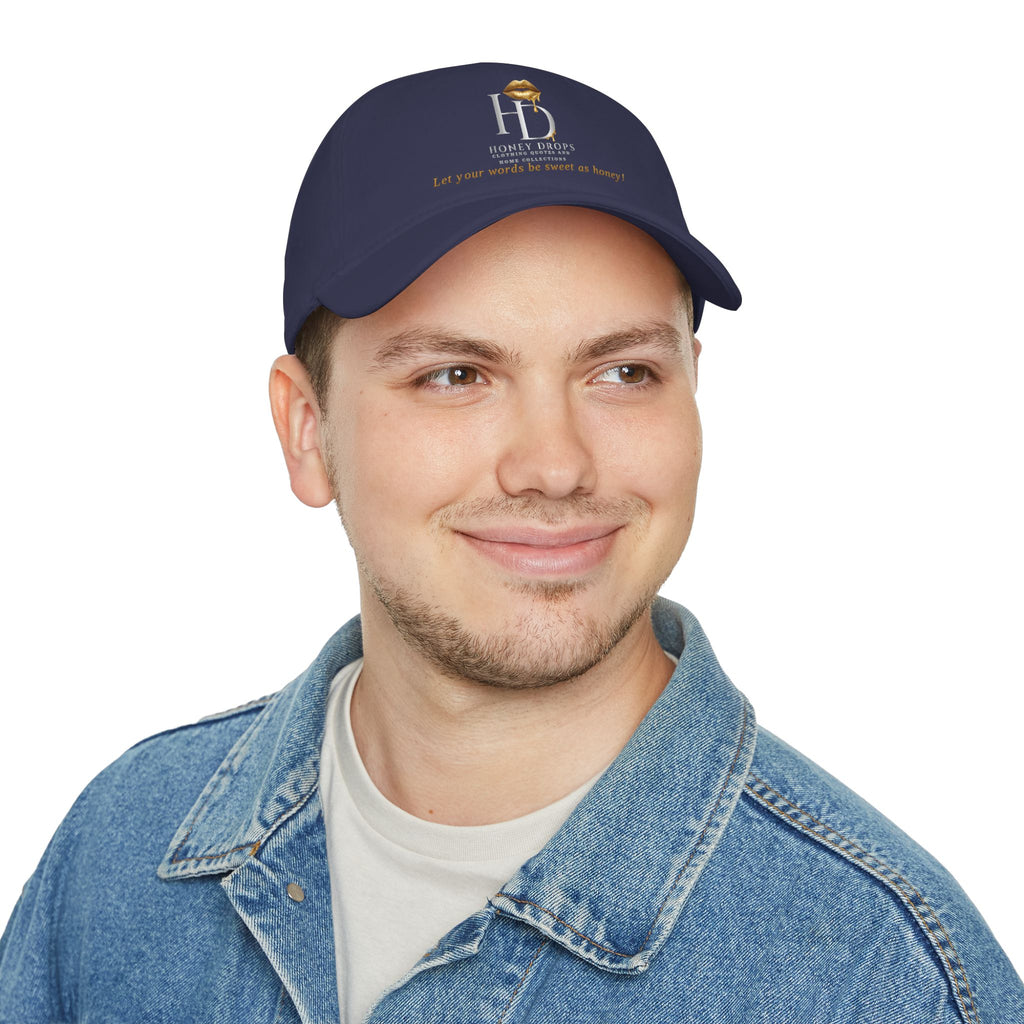 Honey Drops Embroidered Baseball Cap