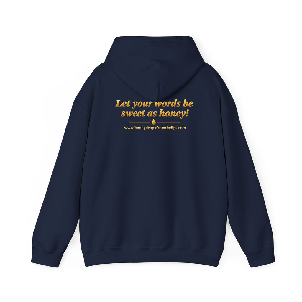 Honey Drops Gold Lip Logo Pullover Hoodie