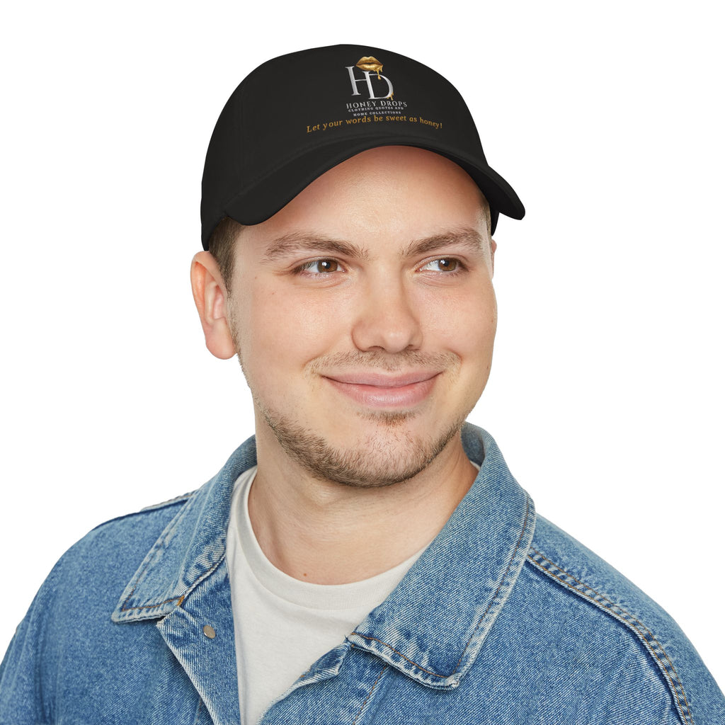 Honey Drops Embroidered Baseball Cap