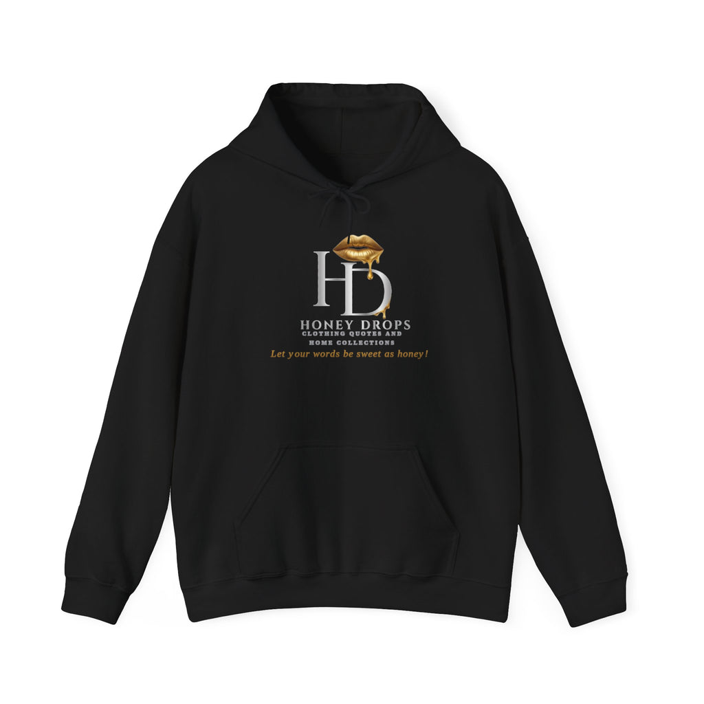 Honey Drops Gold Lip Logo Pullover Hoodie