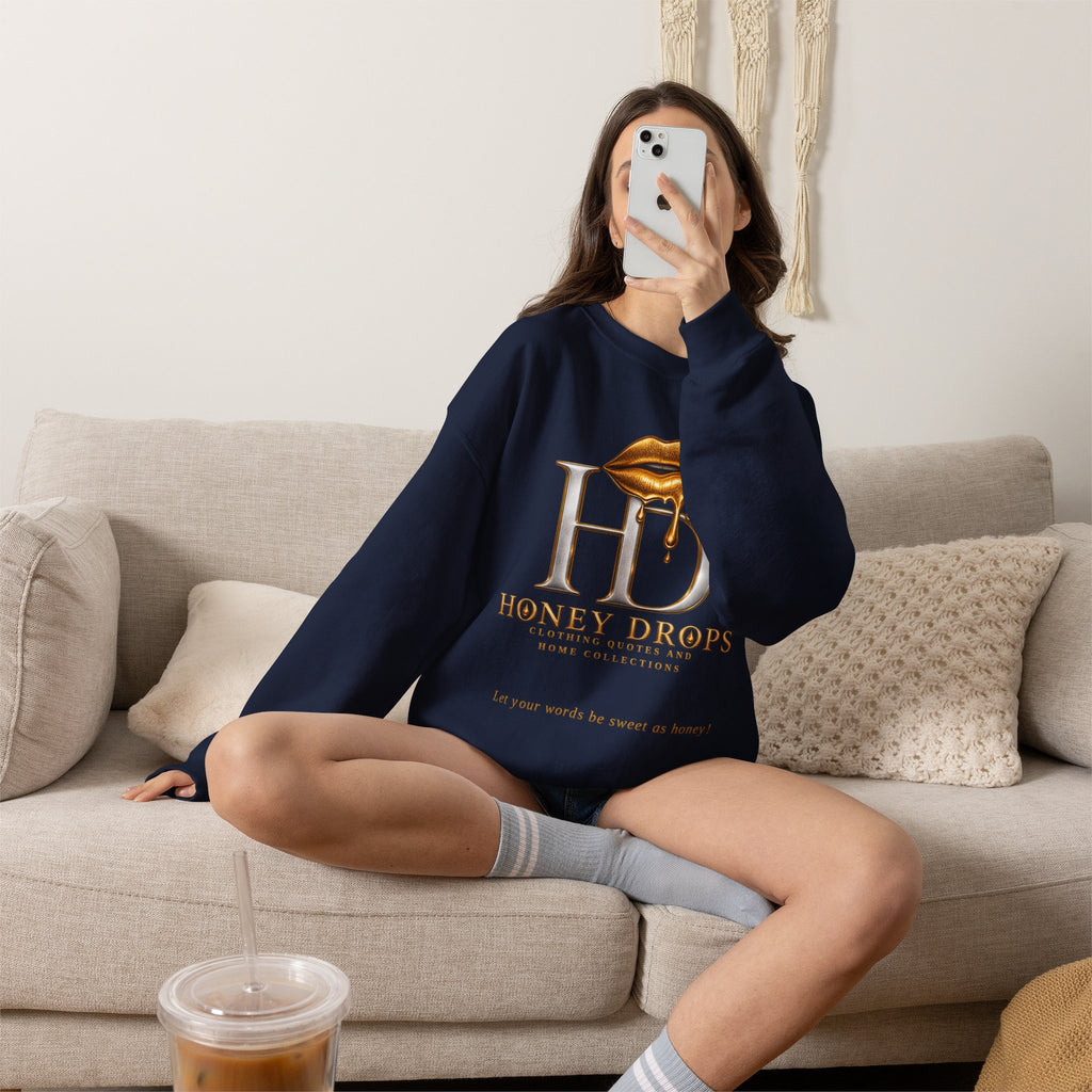 Honey Drops "From the Lips" Crewneck Sweatshirts