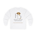 Long Sleeve Tee — "Honey Drops" Lip Logo Shirt