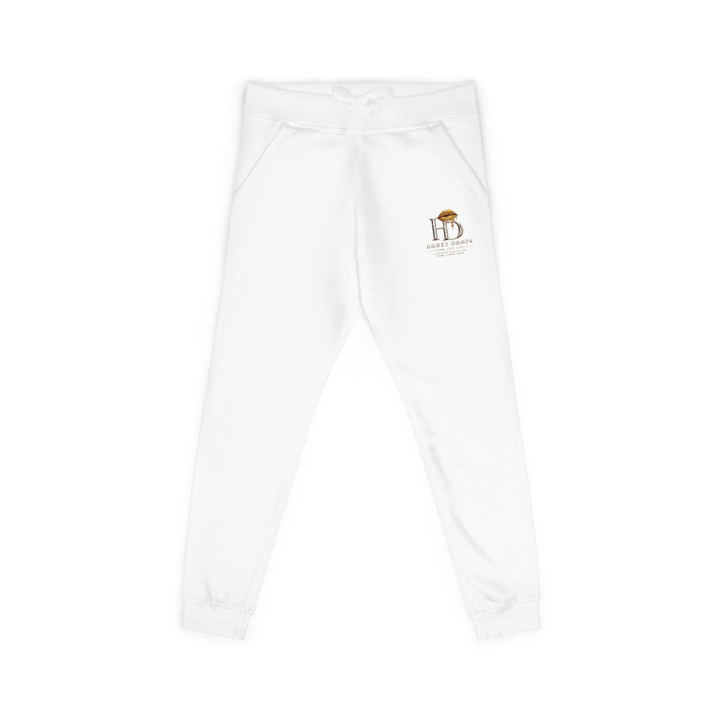 Honey Drops From The Lips Gold Logo Fleece Sweatpants