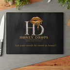 Honey Drops Glass Cutting Board