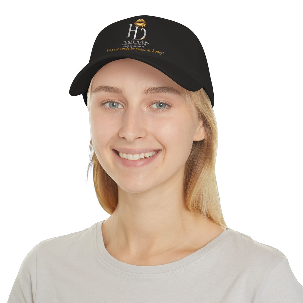 Honey Drops Embroidered Baseball Cap