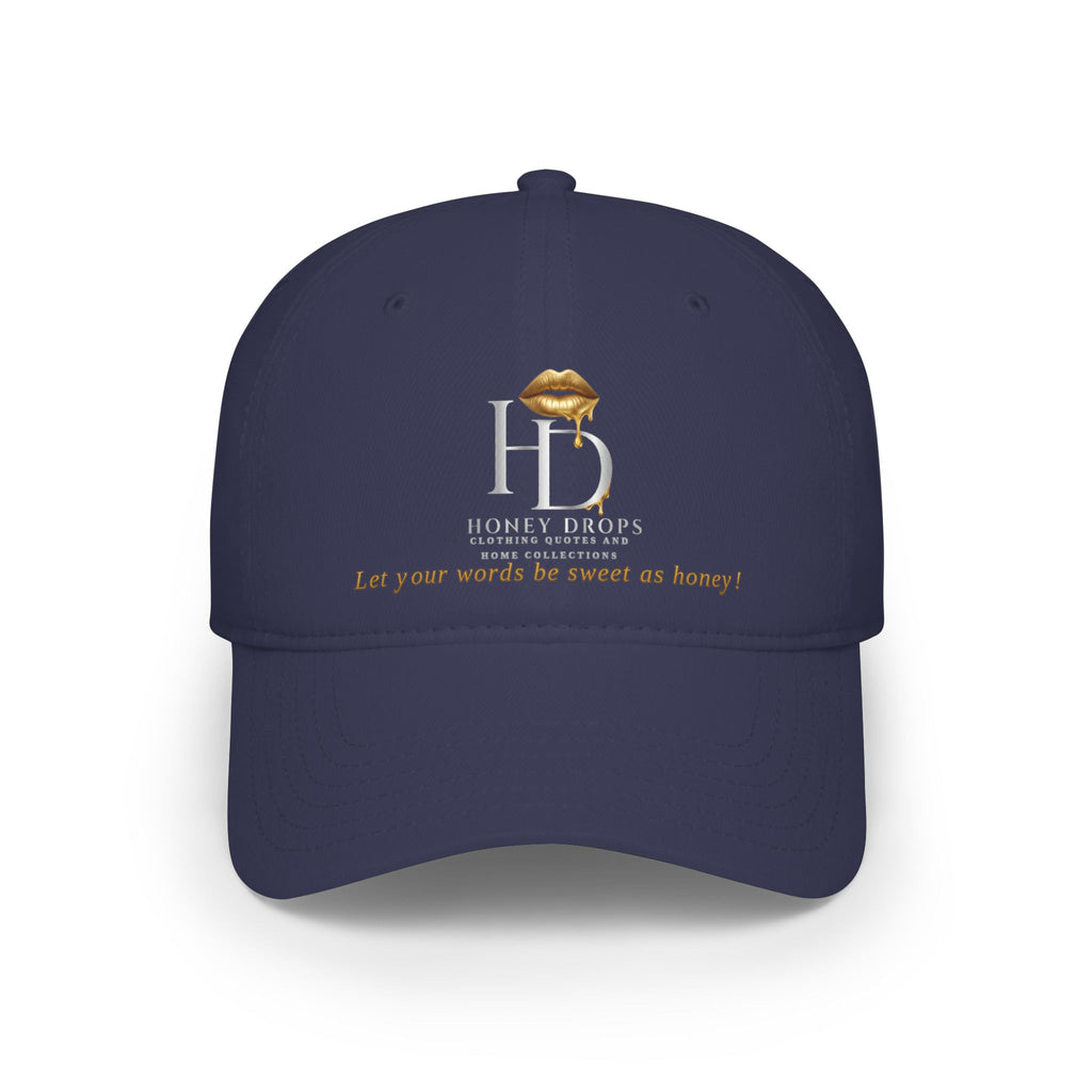 Honey Drops Embroidered Baseball Cap