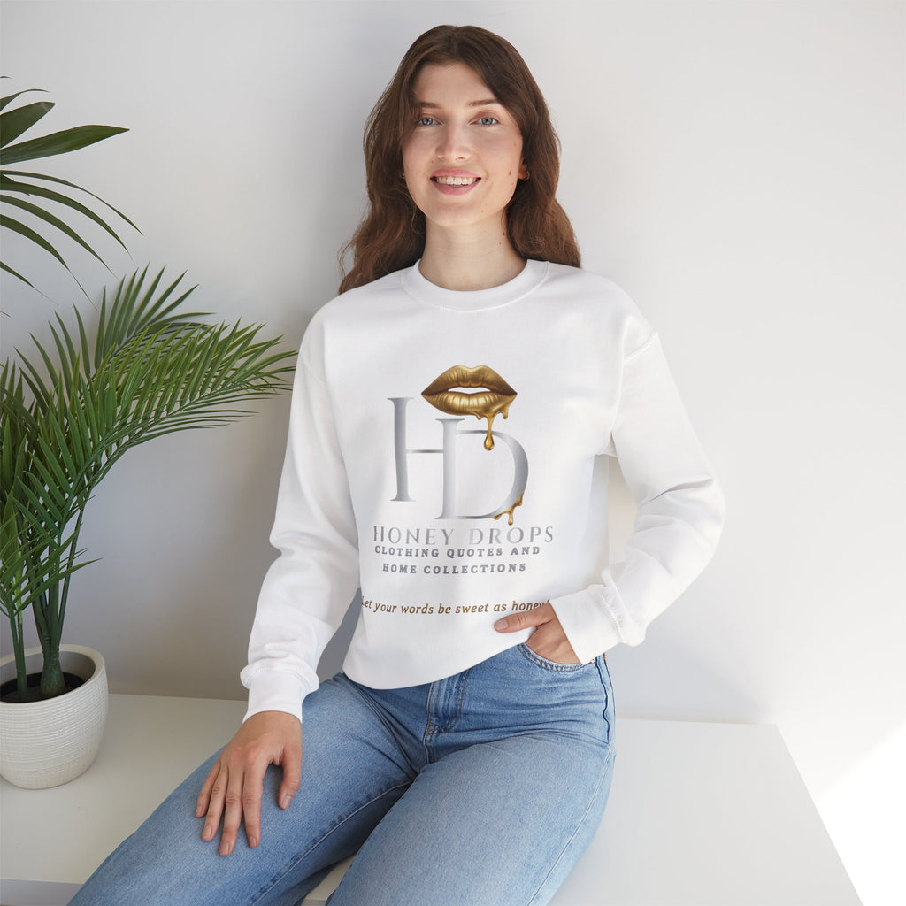 Honey Drops Logo "From the Lips" Crewneck Sweatshirt