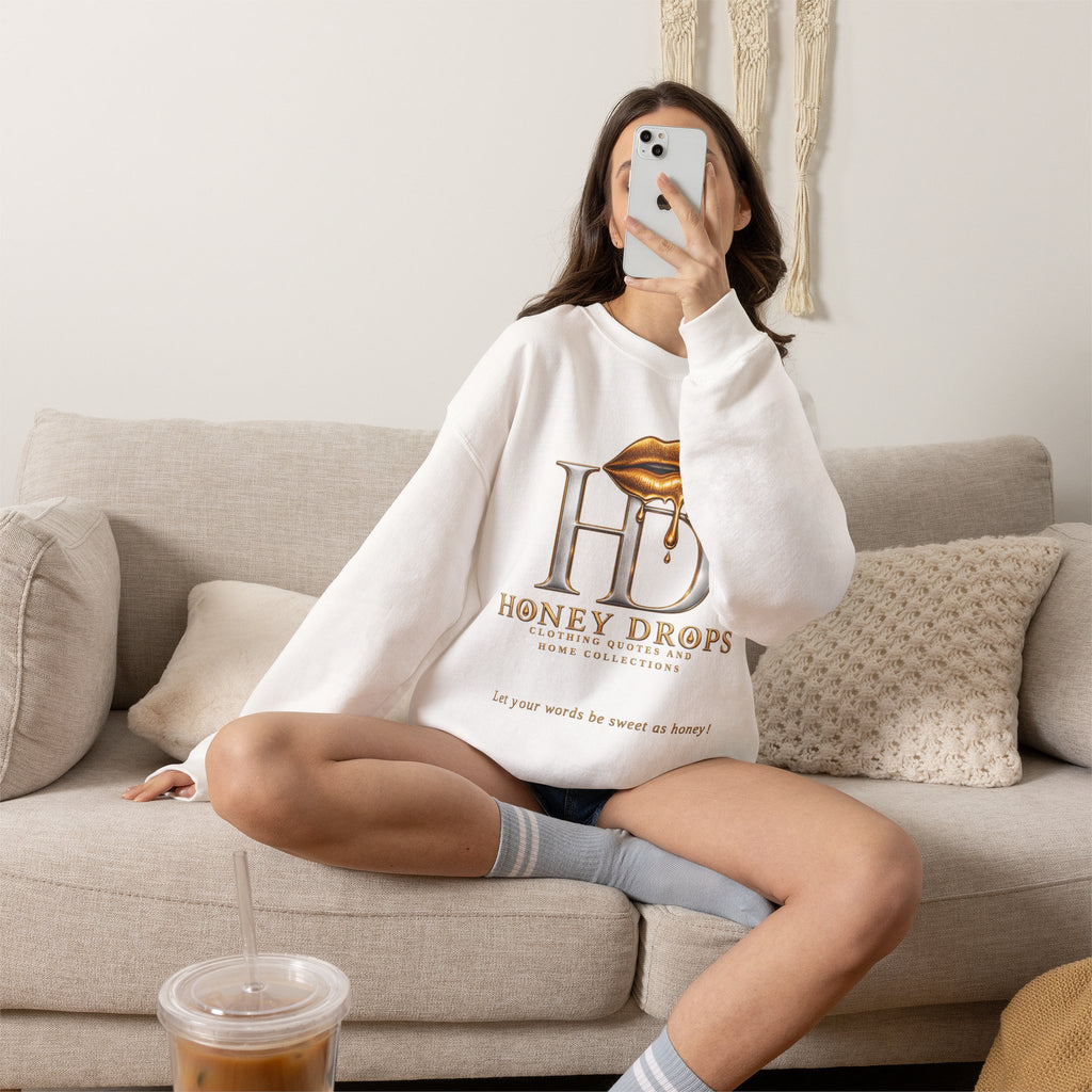 Honey Drops "From the Lips" Crewneck Sweatshirts