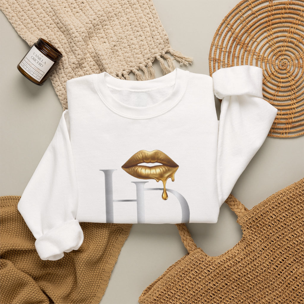 Honey Drops Logo "From the Lips" Crewneck Sweatshirt