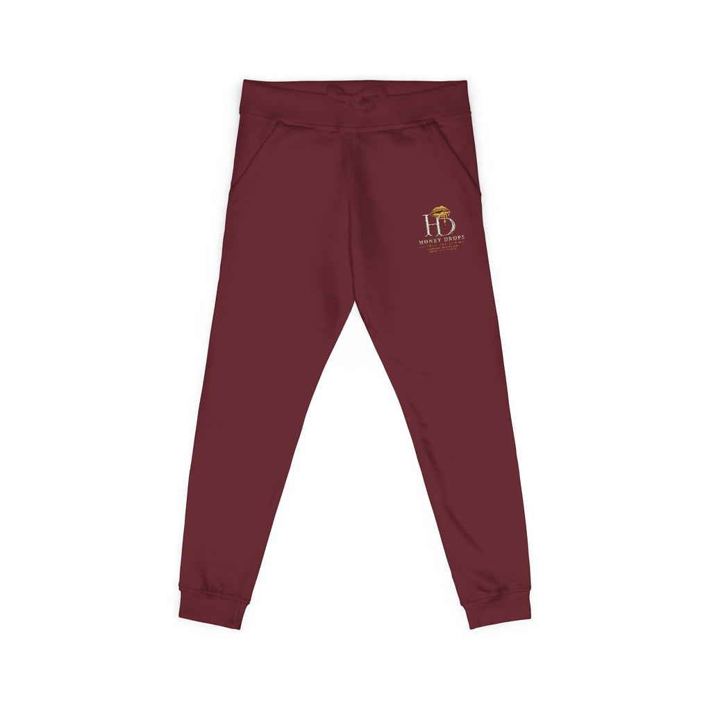 Honey Drops From The Lips Gold Logo Fleece Sweatpants